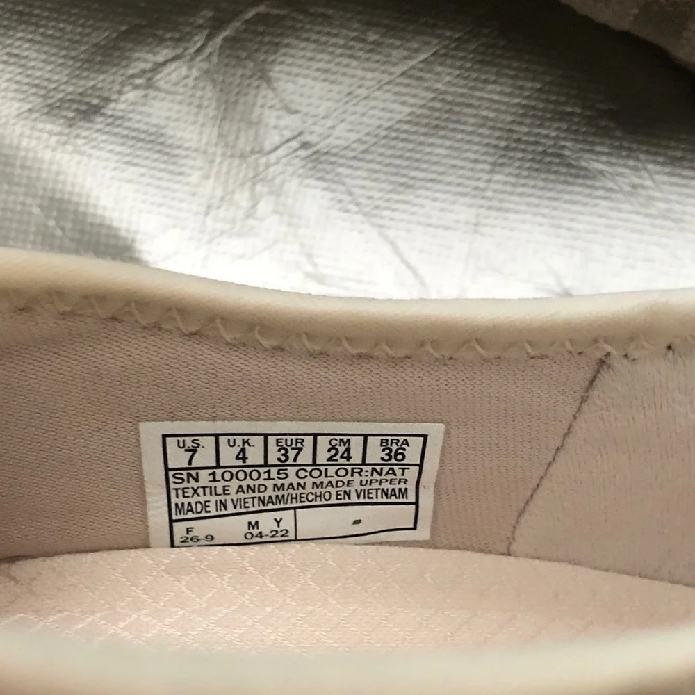 Skechers Women's Breathe Easy-A Look Mary Jane Flats  in Beige - Picture 10 of 10